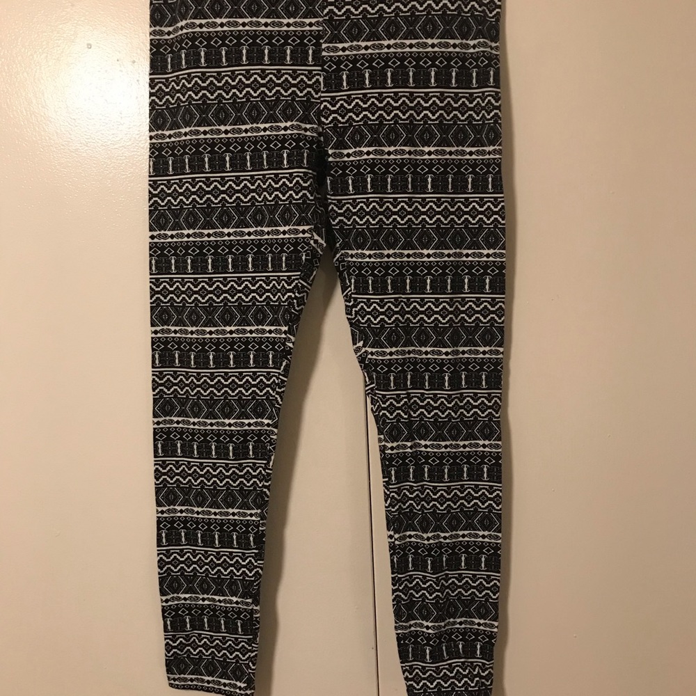 Flowered leggings
